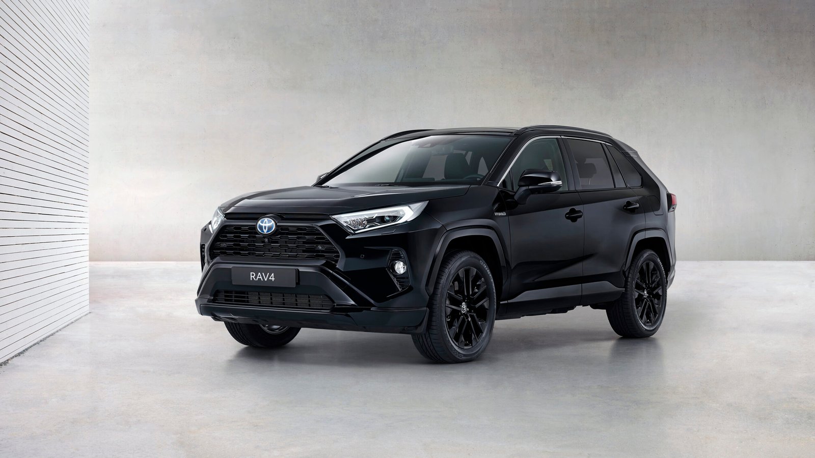 toyota rav4 hybrid black edition 2020 5k HD scaled